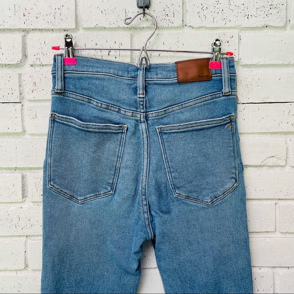 Madewell 10" High-Rise Skinny Jeans in Hamden Wash - Picture 10 of 13